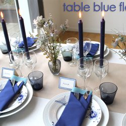 Bl�gr� glasvase, 9 cm.