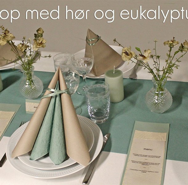 Eukalyptus/sage bloklys fra Diederich Lys 