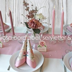 Servietter, Sommerblomster, frokoststr. 20 stk.