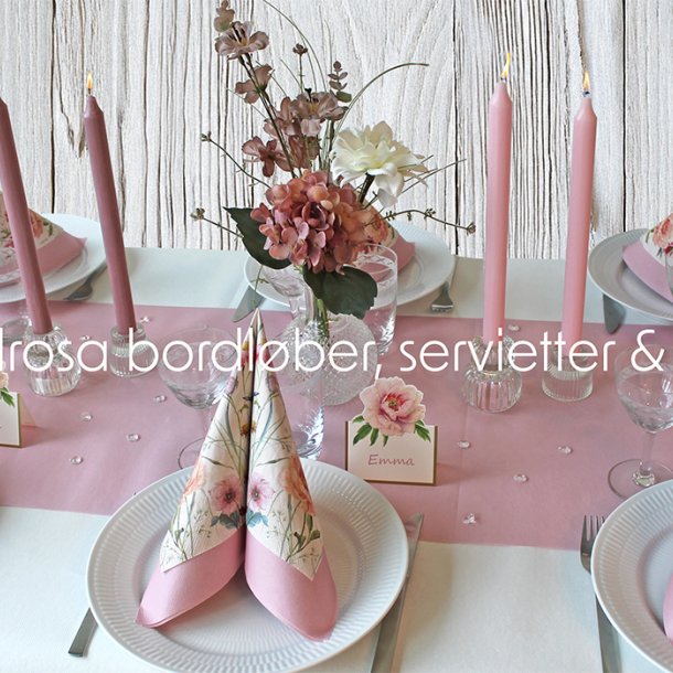 Servietter, Sommerblomster, frokoststr. 20 stk.