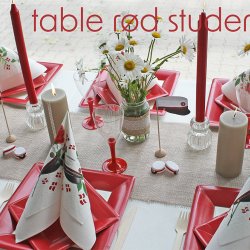 Juteb�nd med hvid blonde, 5 cm x 5 meter