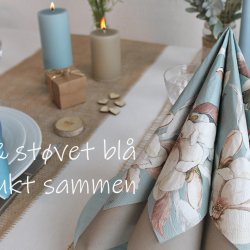 St�vbl� bloklys fra Diederich Lys 