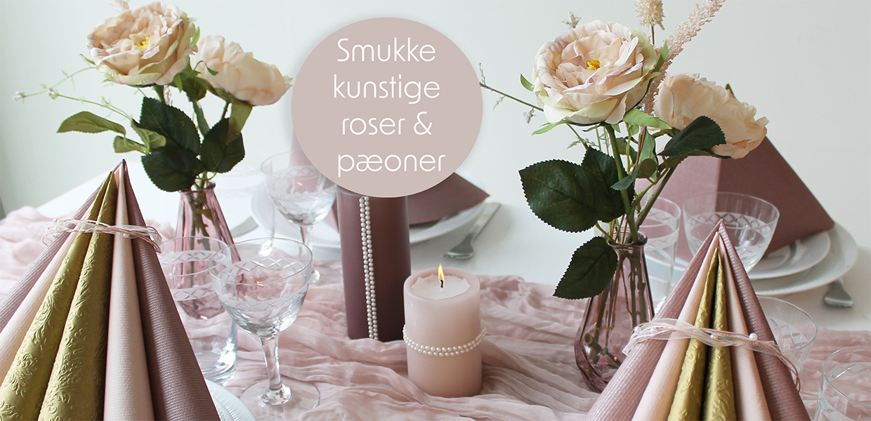 Små billige vaser til blomster