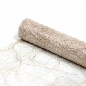 Bordl�ber Beige/lys sand sizoweb, 30 cm x 25 m.