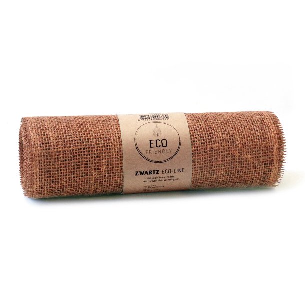 Bordl�ber Kobber/gyldenbrun, jute ECO-LINE, 30 cm x 5 m.