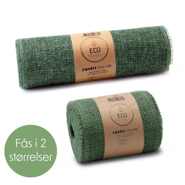 Bordl�ber Skovgr�n, jute ECO-LINE, v�lg mellem 2 str.