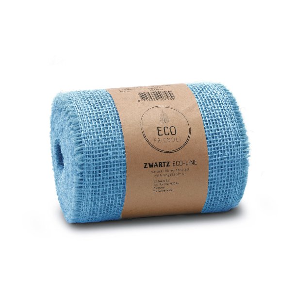 Bordl�ber Lysebl�, jute ECO-LINE, 15 cm x 10 m.