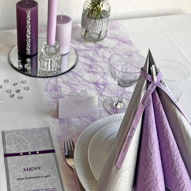 Bordl�ber Lyslilla sizoweb, 30 cm x 25 m.