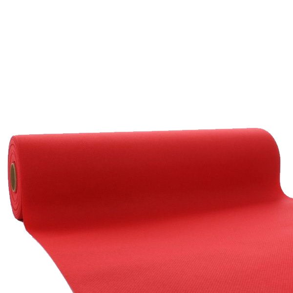 R�d airlaid bordl�ber, 0,40 x 24 m.