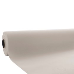 Sand/lys h�r stoflignende bordl�ber 0,40 x 24 m.