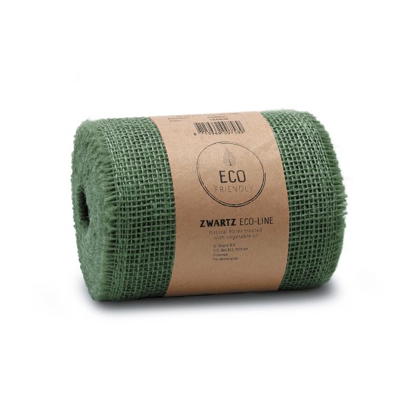 Bordl�ber Skovgr�n, jute ECO-LINE, 15 cm x 10 m.