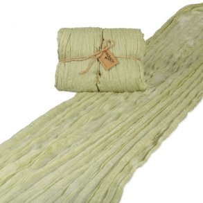 Pistacie bordl�ber i vaskbart stof, 3 meter