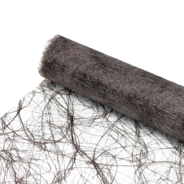 Bordl�ber Taupe/gr� sizoweb, 30 cm x 25 m.