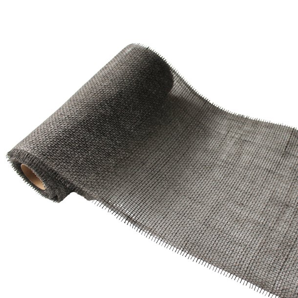 Bordlber Taupe/gr, jute ECO-LINE, 30 cm x 5 m.