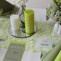 Bordpynt, diamantblomster, 24 stk.