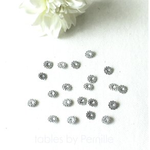 Bordpynt, diamantblomster, 24 stk.