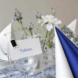 Pynt konfirmation, Iphone/mobil bordpynt/sticker af tr�, 24 stk.