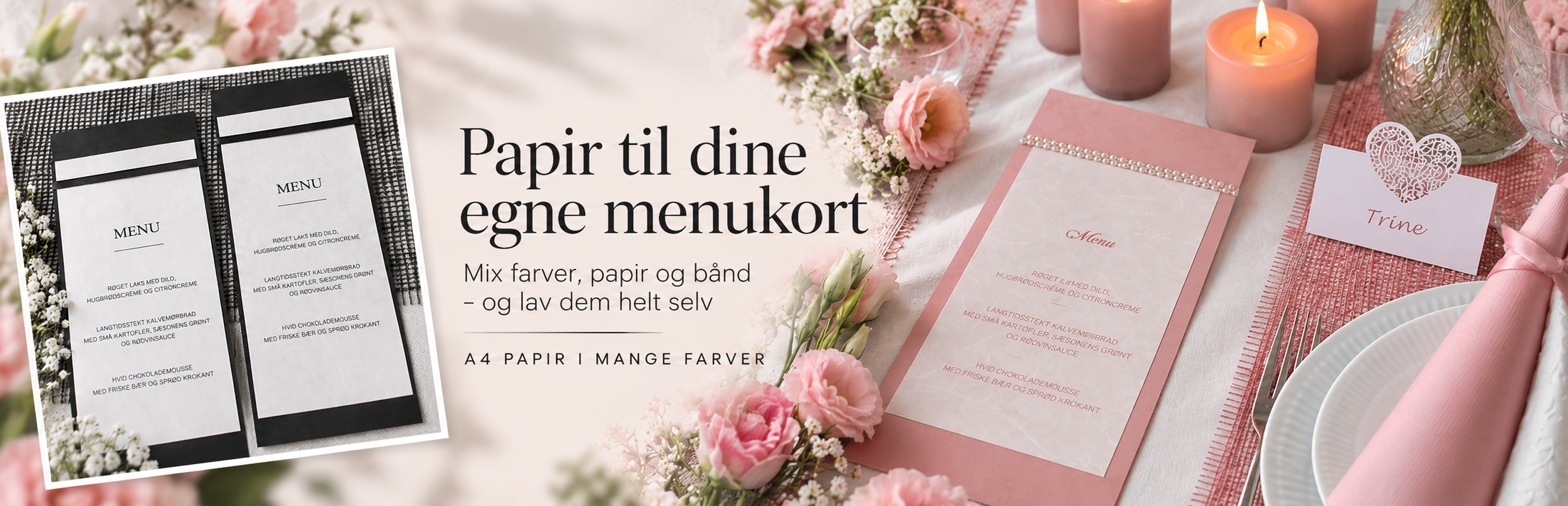 Farvet A4 papir