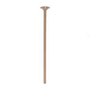 Ballonpind brunt pap 30 cm., 1 stk.