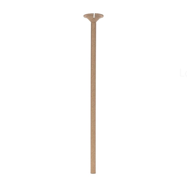 Ballonpind brunt pap 30 cm., 1 stk.