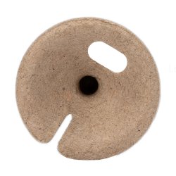 Ballonpind brunt pap 30 cm., 1 stk.