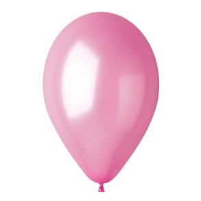 Lyser�d metallic ballon 100% plastikfri, 1 stk.
