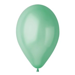 Sage/eukalyptus metallic ballon 100% plastikfri, 1 stk.