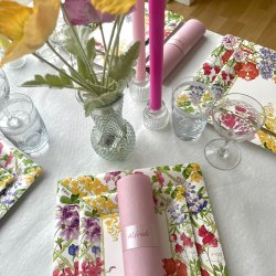 Gammelrosa metallic A4 papir, 1 stk.