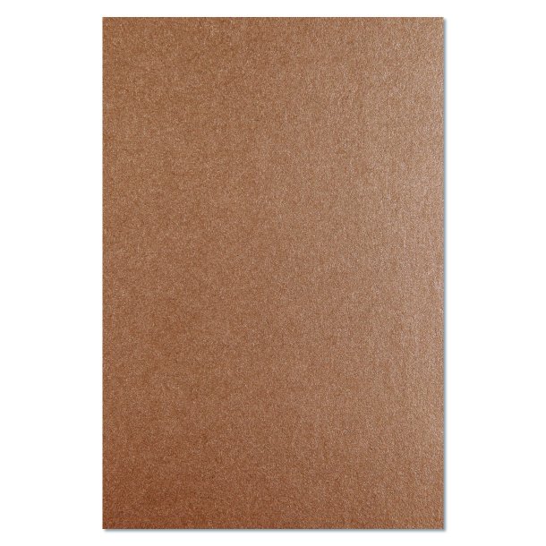 Brun/kobber metallic A4 papir, 1 stk.
