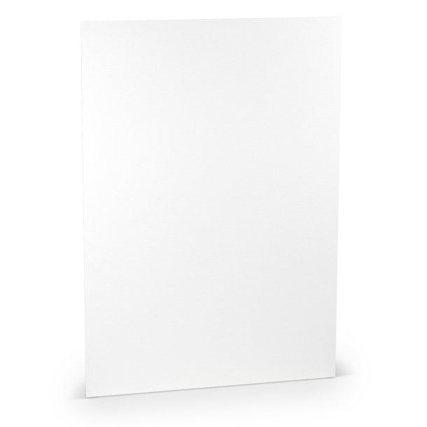Hvidt A4 papir, 1 stk.