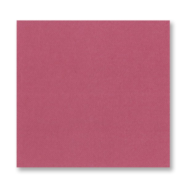 Bordeaux stoflignende servietter 40x40 cm. 12 stk.