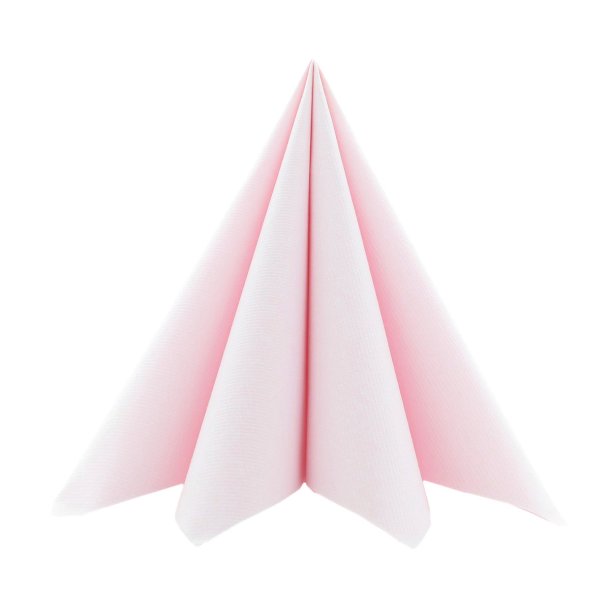 Lyser�de stoflignende servietter 40x40 cm. 12 stk.