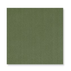 Skovgr�nne stoflignende servietter 40x40 cm. 12 stk.