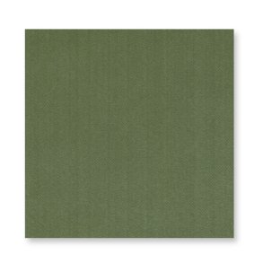 Skovgr�nne stoflignende servietter 40x40 cm. 12 stk.
