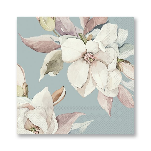 Servietter, Magnolia powder, frokoststr. 20 stk.