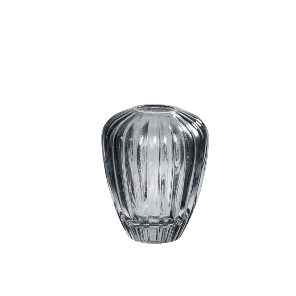 Blgr glasvase, 9 cm.