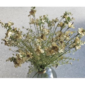 Inkalilje og eukalyptus silkeblomst, st�vgr�n 53 cm.