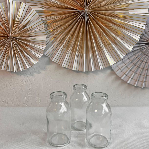 Sm� vaser/flasker, H 10,5 cm., 12 stk.