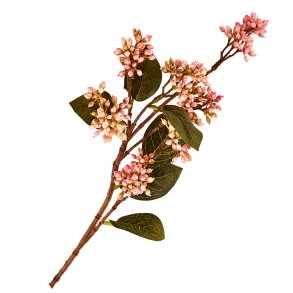 Lyser�d knopper kunstig blomst, 60 cm.