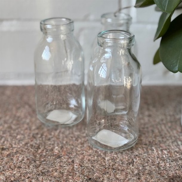 Sm� vaser/flasker, H 10,5 cm., 12 stk.