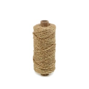 Jutesnor med guldtr�de, 50 meter