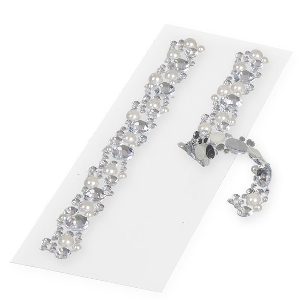 Selvklbende diamantbnd, 2 stk. a' 14 cm.