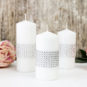 Selvkl�bende rhinstenb�nd, 4 x 9 cm.