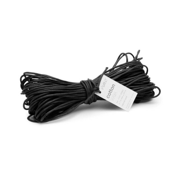 Sort voksb�nd, 20 meter