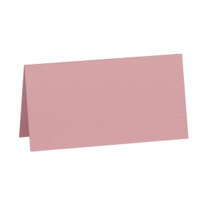 Gammelrosa bordkort, 1 stk.