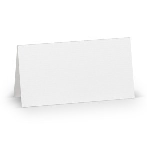 Hvidt bordkort, 1 stk. 