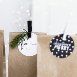 sm� klemmer til gaveposer