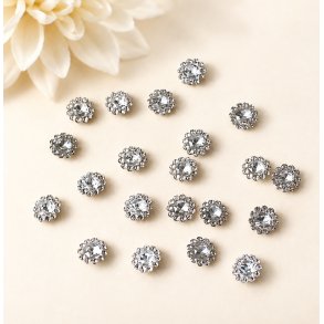 Bordpynt, diamantblomster, 24 stk.