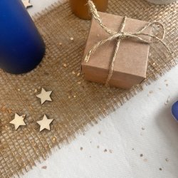 Guld/kobber glimmer, 100% nedbrydelige mineraler, 250 ml.