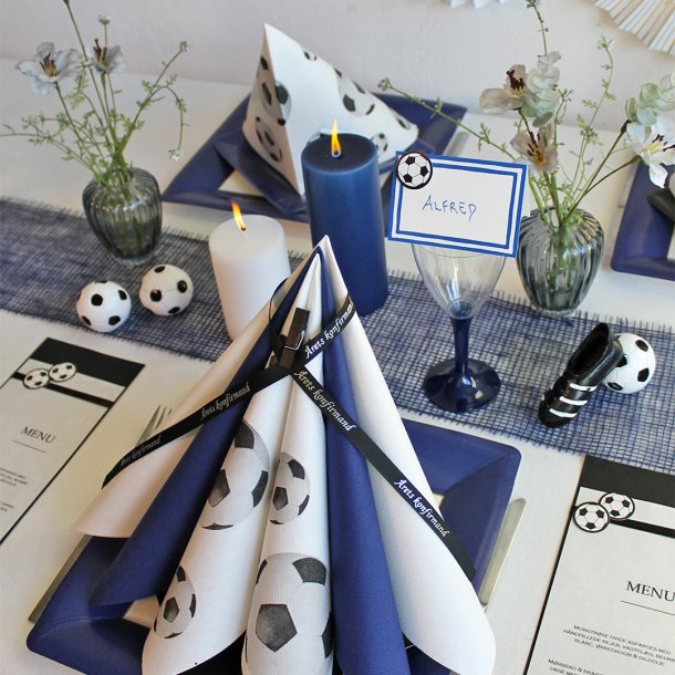 Genanvendelige plastik vinglas med bl� fod, 20 stk.